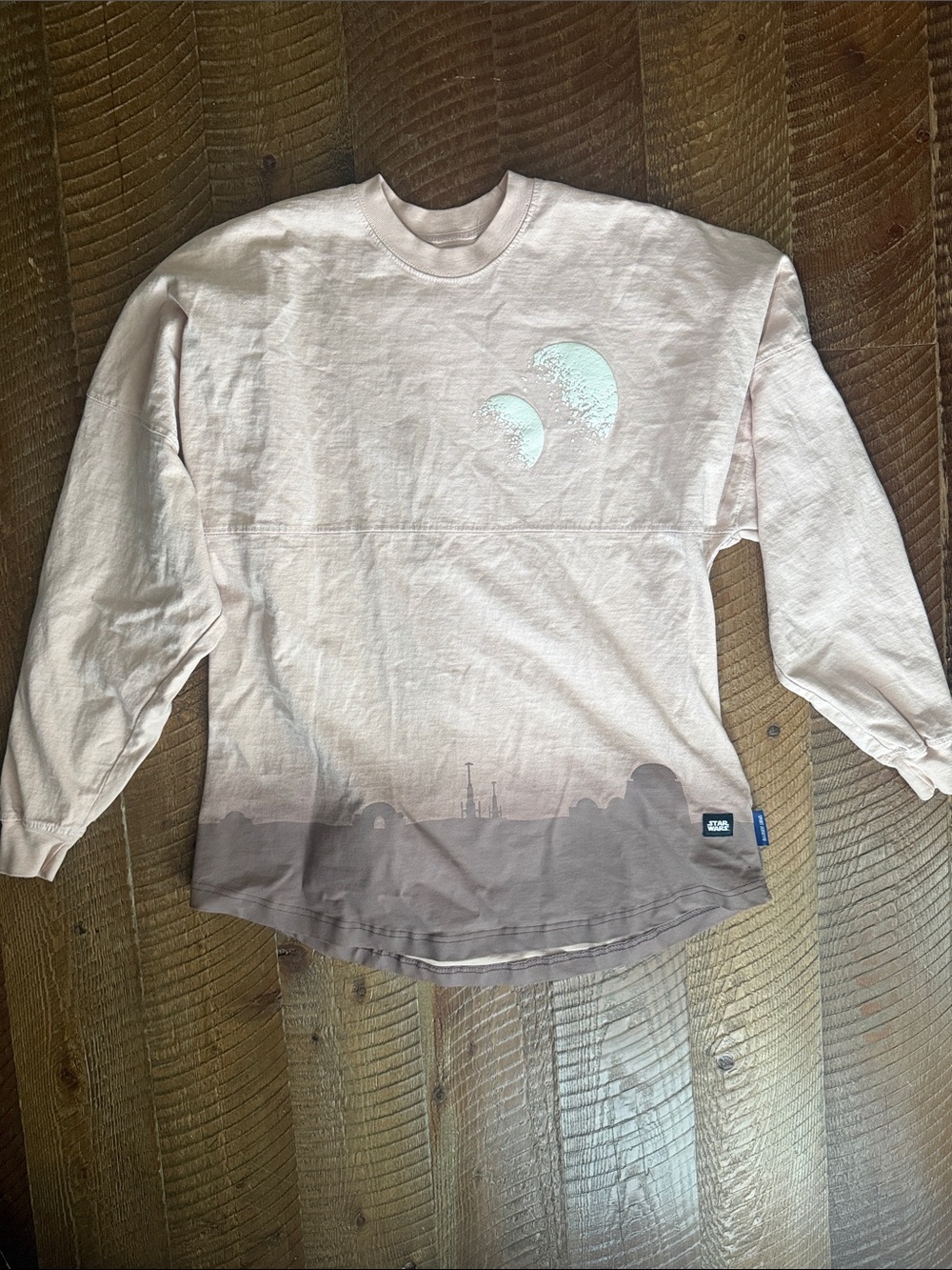 Star Wars Light Pink Logo Tee